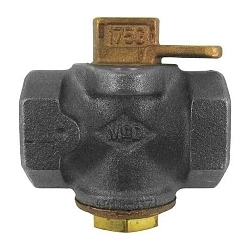 A.Y. McDonald 4810-133 560B Plug Valve With Lockwing, 3/4 in Nominal, FNPT End Style, Iron Body