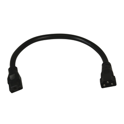 6" LINK CABLE/CORD BLACK