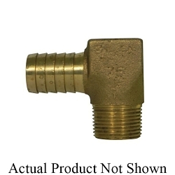 A.Y. McDonald 5420-301 72085 1X3/4 Hydrant Elbow, 1 x 3/4 in Nominal, Insert x MNPT End Style, Bronze, Import
