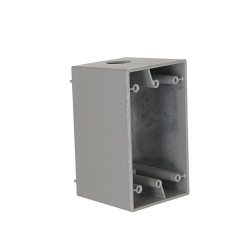 Weatherproof Box Single-Gang 2-5/8"D 3-1 /2Ko