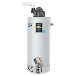 Bradford White® TTW® URG1PV40S6N-475-264 Standard Gas Water Heater, 40000 Btu/hr Heating, 40 gal Tank, Natural Gas Fuel, Power Vent, 43 gph at 90 deg F Rise Recovery, Short, Domestic