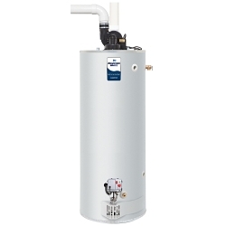Bradford White® URG2PDV50S6N-475-264 Standard Gas Water Heater, 40000 Btu/hr Heating, 50 gal Tank, Natural Gas Fuel, Direct/Power Vent, 43 gph at 90 deg F Rise Recovery, Short, Domestic
