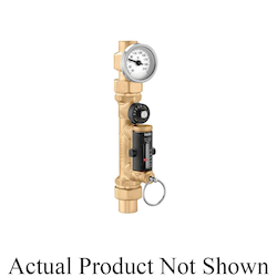 Caleffi QuickSetter+™ 132458AFC Balancing Valve, 1/2 in, C, 2 to 7 gpm, Brass Body