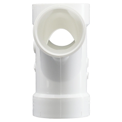 2" x 2" x 1-1/2" x 1-1/2 PVC Fixture Tee 04896
