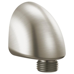 DELTA® 50560-SS-PR Handshower Wall Elbow, 1/2 in Nominal, FNPT x NPSM End Style, Solid Brass