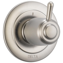 DELTA® T11800-SS 2-Port 3-Setting Diverter Trim, Brilliance® Stainless Steel