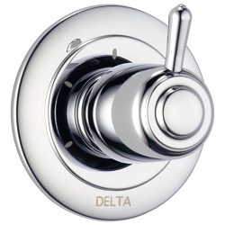 DELTA® T11800 2-Port 3-Setting Diverter Trim, Polished Chrome