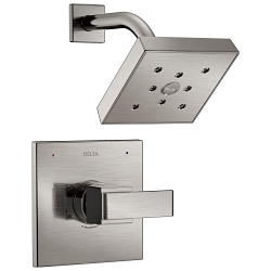 DELTA® T14267-SS Monitor® 14 Shower Trim, 1.75 gpm Shower, Stainless Steel