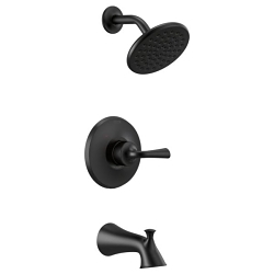 DELTA® T14433-BL Monitor® 14 Series Tub and Shower Trim, 1.75 gpm Shower, Matte Black