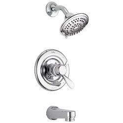 DELTA® T17430 Monitor® 17 Tub and Shower Trim, 1.75 gpm Shower, Polished Chrome