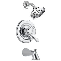 DELTA® T17438 Monitor® 17 Tub and Shower Trim, 1.75 gpm Shower, Polished Chrome