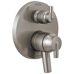 DELTA® T27859-SS Monitor® 17 3-Setting Contemporary Valve Trim, Stainless Steel