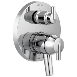 DELTA® T27859 Monitor® 17 3-Setting Contemporary Valve Trim, Polished Chrome