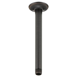 DELTA® U4999-RB Shower Arm and Flange, 9 in L, 1/2 in Male IPS, Import