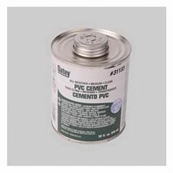 Diversitech Oatey® 530-31133 All Weather Medium Body PVC Cement, 32 oz Container, Gray