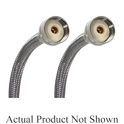 Fluidmaster® B9WM72 Washing Machine Connector, 3/4 in Compression, 304 Stainless Steel, Import