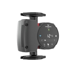 Grundfos 92603115 High-Efficiency Circulator Pump, 17 gpm Flow Rate, 3/4 in NPT Inlet 3/4 in NPT Oulet, 115 V, 1 pH, Import