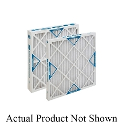 Koch Filter® Multi-Pleat™ 102-041-044 XL8 Extended Surface Pleated Panel Filter With Mechanical Media, 18 in W x 1 in D x 30 in H, 8 MERV, 200 deg F