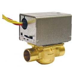 Honeywell Home V8043E1012/U 2-Way Low Voltage Zone Valve, 3/4 in, C, 125 psi, 3.5 Cv, 24 VAC