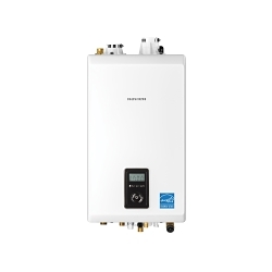 KD Navien® NCB240/110H NCB-H Series Condensing High Efficiency Combination Boiler, Liquid Propane/Natural Gas Fuel, 13000 to 110000 Btu/hr Space Heating, 13000 to 199000 Btu/hr DHW Input, Forced Draft Direct Vent, Cold Rolled Carbon Steel Housing