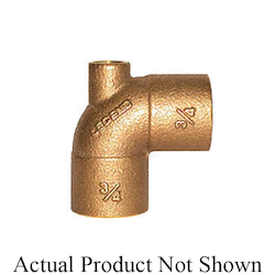 1/2" Copper Baseboard Tee