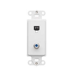 DECORA WHT PHN/TV INSERT