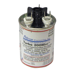 Mars® Turbo® 200 Mini 12100 Universal Motor Run Capacitor, 2.5 to 15 uF, 440 VAC, Round