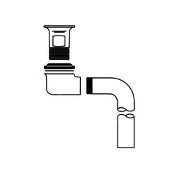 McGuire 155WCECO Eco-Line Offset Lavatory Strainer, Cast Brass, Import