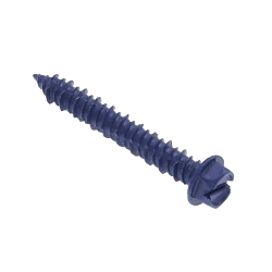 Metallics CSH40F Tapping Screw, 1/4 in Dia, 2-3/4 in OAL, Steel