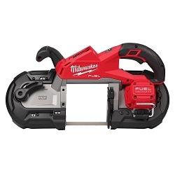 Milwaukee® 2929-20 Deep Cut Band Saw, 5 x 5 in Cutting, 44.875 in L x 0.5 in W Blade, 18 V, Lithium Battery