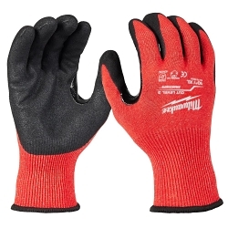 Milwaukee® 48-73-8633 Breathable Gloves, XL, Nitrile Coating, Knit Wrist Cuff, Resists: Cut, ANSI Cut-Resistance Level: A3