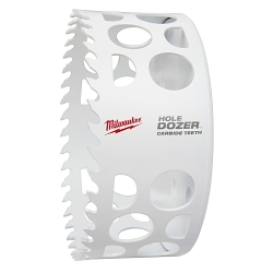 Milwaukee® HOLE DOZER™ 49-56-0744 Hole Saw, 4-1/4 in Dia, 1.62 in D Cutting, Carbide Cutting Edge, 5/8-18 Arbor