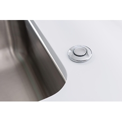 Moen® AS-4201-CH AS-4201 Disposal Air Switch Button, For Use With Model ARC-4200 Disposal Air Switch Controller, 1-13/16 in Dia, Domestic