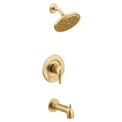 Moen® T2263EPBG Tub/Shower Trim, 1.75 gpm Shower, Brushed Gold