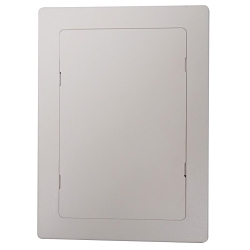 MORRIS Access Able® G34055 Access Panel, 6 in L x 9 in W, High Impact Polystyrene, White