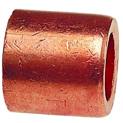 1/2" x 1/4" Copper Flush Bushing Reducer