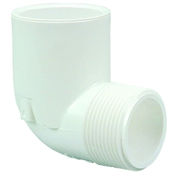 3/4" Slip x Mip PVC Pressure 90 Elbow410-007