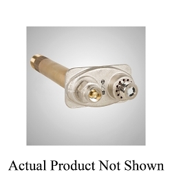 Prier® C-634P12 Heavy Duty Freezeless Wall Hydrant With Integral P-004 Vacuum Breaker, 1 x 3/4 in Inlet x 3/4 in Outlet, Male C x Female C x Garden Hose Thread, 125 psi, Domestic