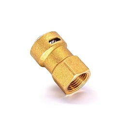 PRO-Fit™ 87039 Quick Connect Socket, For Use With: R-22, R-32, R-134a, R-290, R-410a, R-507 and R-600a Push-to-Connect Refrigerants, 5/8 in, 870 psig, 250 deg F, Brass, Import