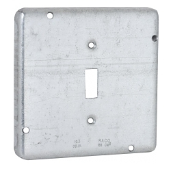 ELEC BX CVR 4-11/16 TGL SWT