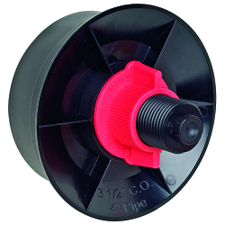 Sioux Chief TestTitan™ 882-35 Pipe and Cleanout Test Plug, 3-1/2 in Pipe, ABS