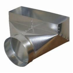 Angled Air Duct Boot - 2-1/4" x 10" x 6"