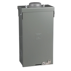 Square D QO Circuit Breaker Enclosure, 120/240 VAC, 100 A, NEMA 3R Outdoor