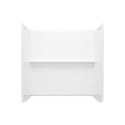 Sterling® 71574100-0 Traverse™ Bath Wall Set, 60 in L x 30 in W x 58-1/4 in H, Solid Vikrell®