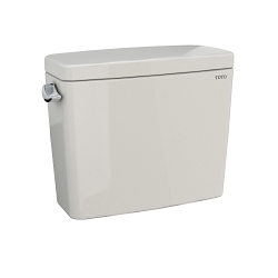 Toto® ST776EA#12 Tank and Cover Only, Drake®, 1.28 gpf, 3 in Left Hand Flush, Sedona Beige, Import