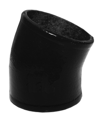 6" No Hub Sixteenth Bend Elbow