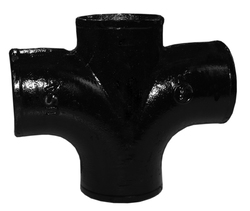 2" No Hub Sanitary Cross