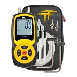 UEi Test Instruments™ EM720SPKIT Differential Manometer, +80 in WG, +0.03/ 3 in WG Accuracy