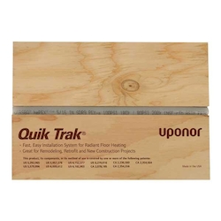 Uponor Quik Trak® A5060761 Fully Assembled Set Hydronic Panel, 48 in L x 7 in W, For Use With 5/16 in Wirsbo hePEX™ Plus Tubing, Domestic
