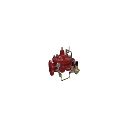 WATTS® 1GE00078 LFM115-74 Mustang Reducing Valve, 4 in Nominal, Class 150 Flange End Style, 30 to 300 psi Pressure, Ductile Iron Body, Domestic